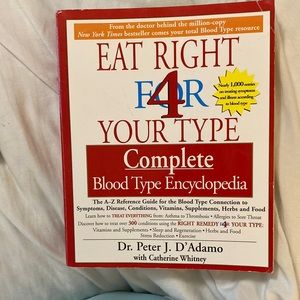 Eat Right 4 Your Blood Type Book Bundle